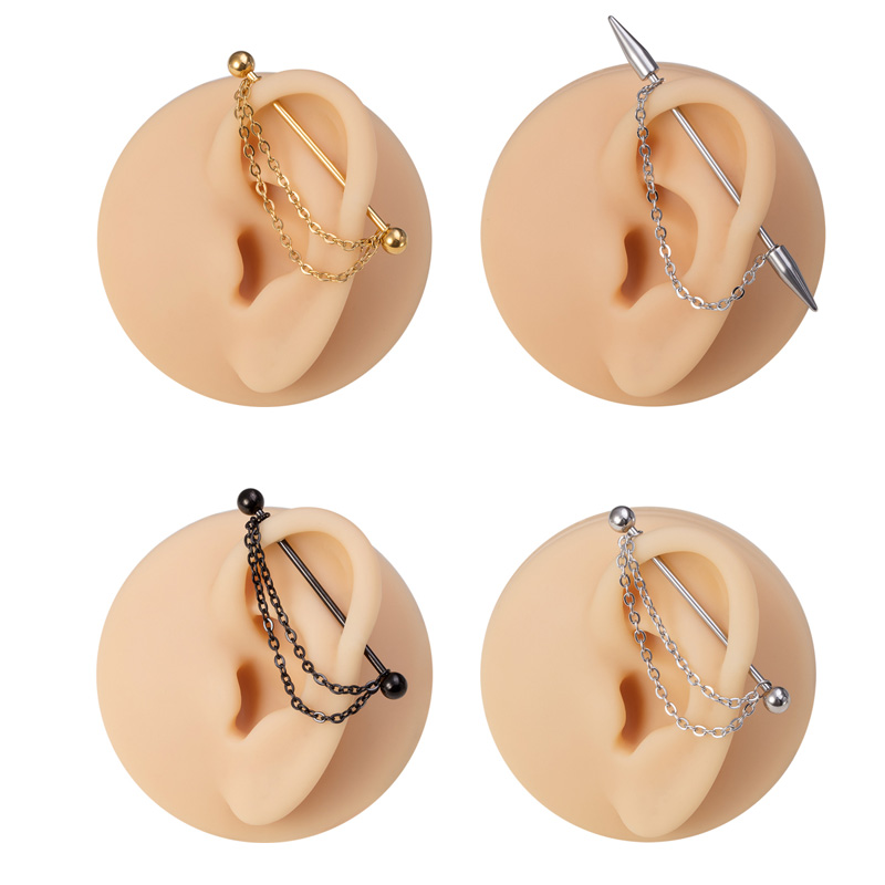 Industrial Barbell Long - 1Pc Công Nghiệp Piercing Barbell Với