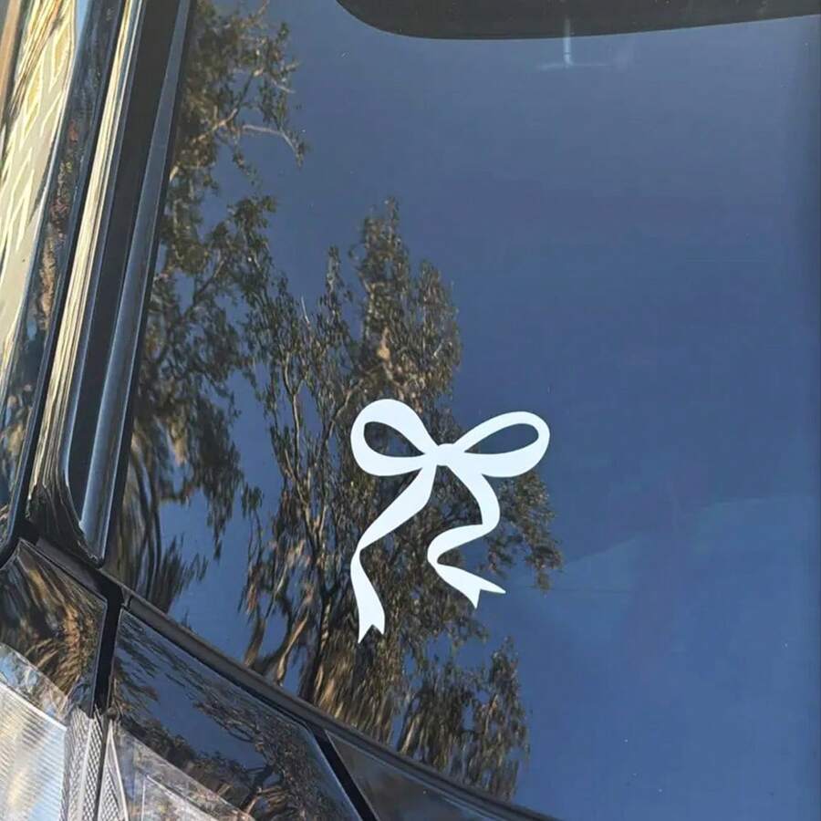 1 Pc Bow Car Decal, Vinyl Girl - đánh giá và giá Body Jewelry Rings