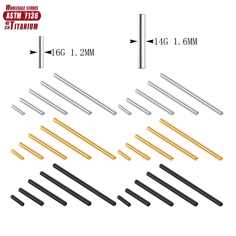 Wholesale ASTM F136 Implant Gr - đánh giá và giá Body Jewelry Implant Grade Titanium