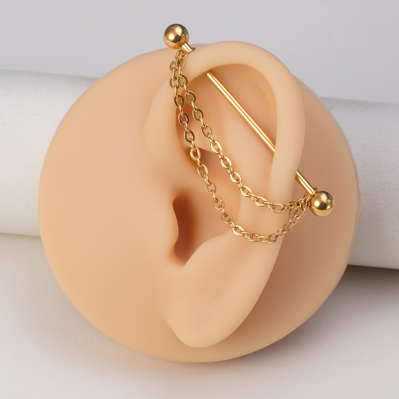 1Pc Công Nghiệp Piercing Barbe - đánh giá và giá Industrial Barbell Long