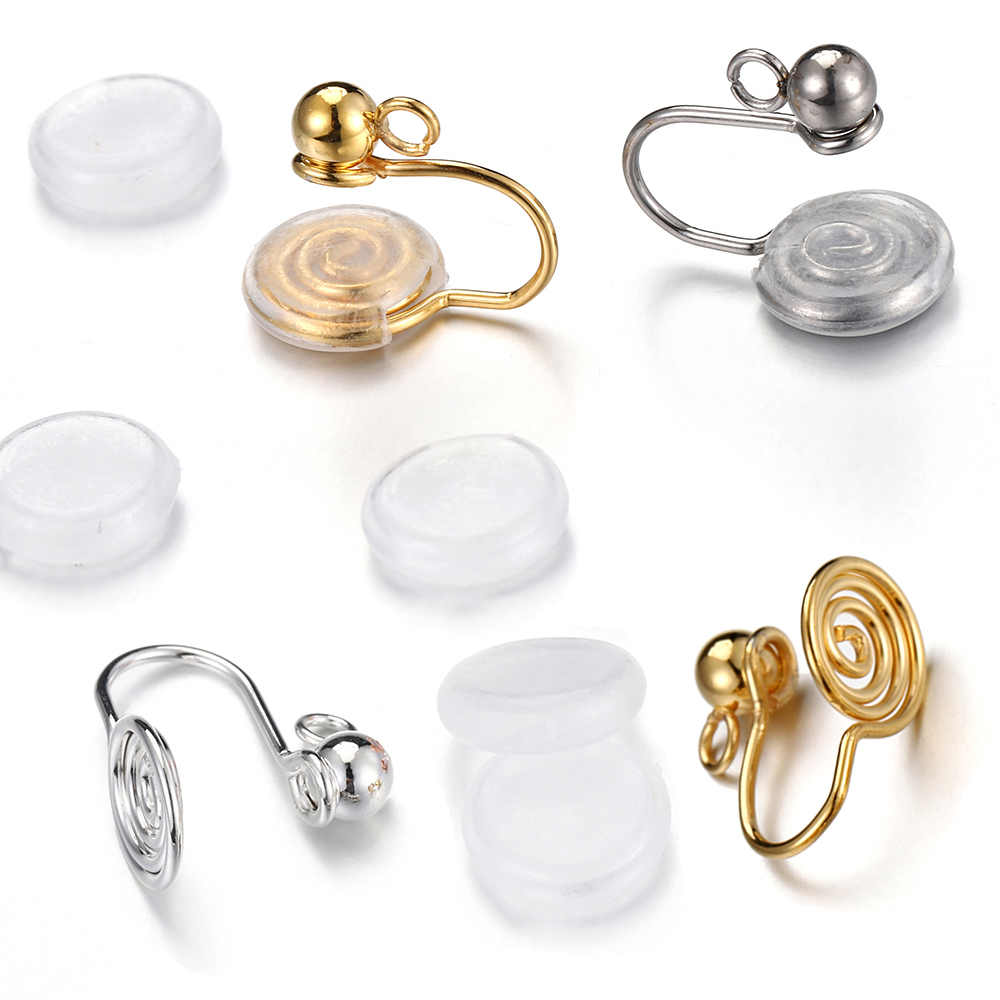 10pcs Stainless Steel Ear Clip - đánh giá và giá Body Jewelry Lot