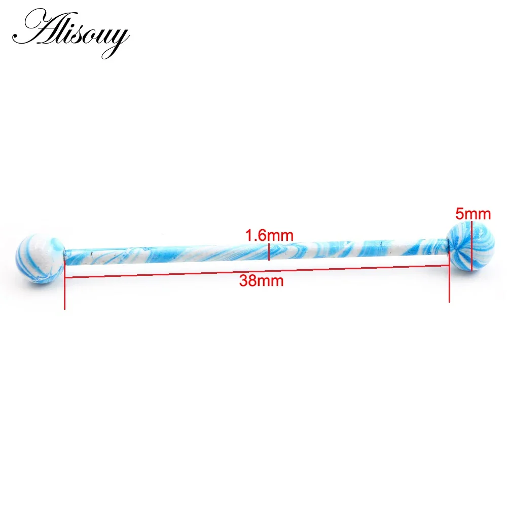 Alisouy 2PC Long Straight Stai - đánh giá và giá Industrial Barbell Long