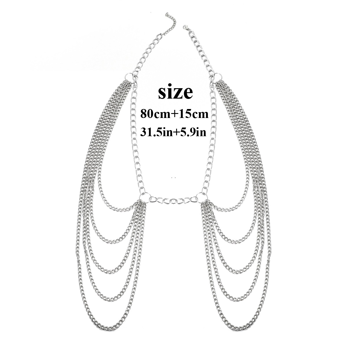 Kim Loại Dây Màu Đa Lớp Dây Se - đánh giá và giá Body Jewelry Outfit