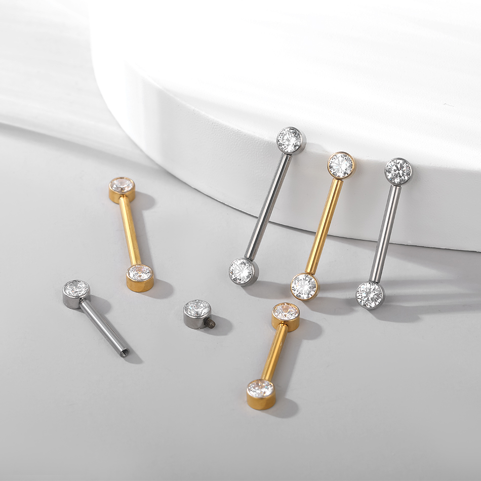1/5pcs Implant Grade Titanium  - đánh giá và giá Body Jewelry Implant Grade Titanium
