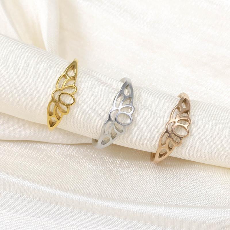Adjustable Bow Hollow Lotus De - đánh giá và giá Body Jewelry Rings