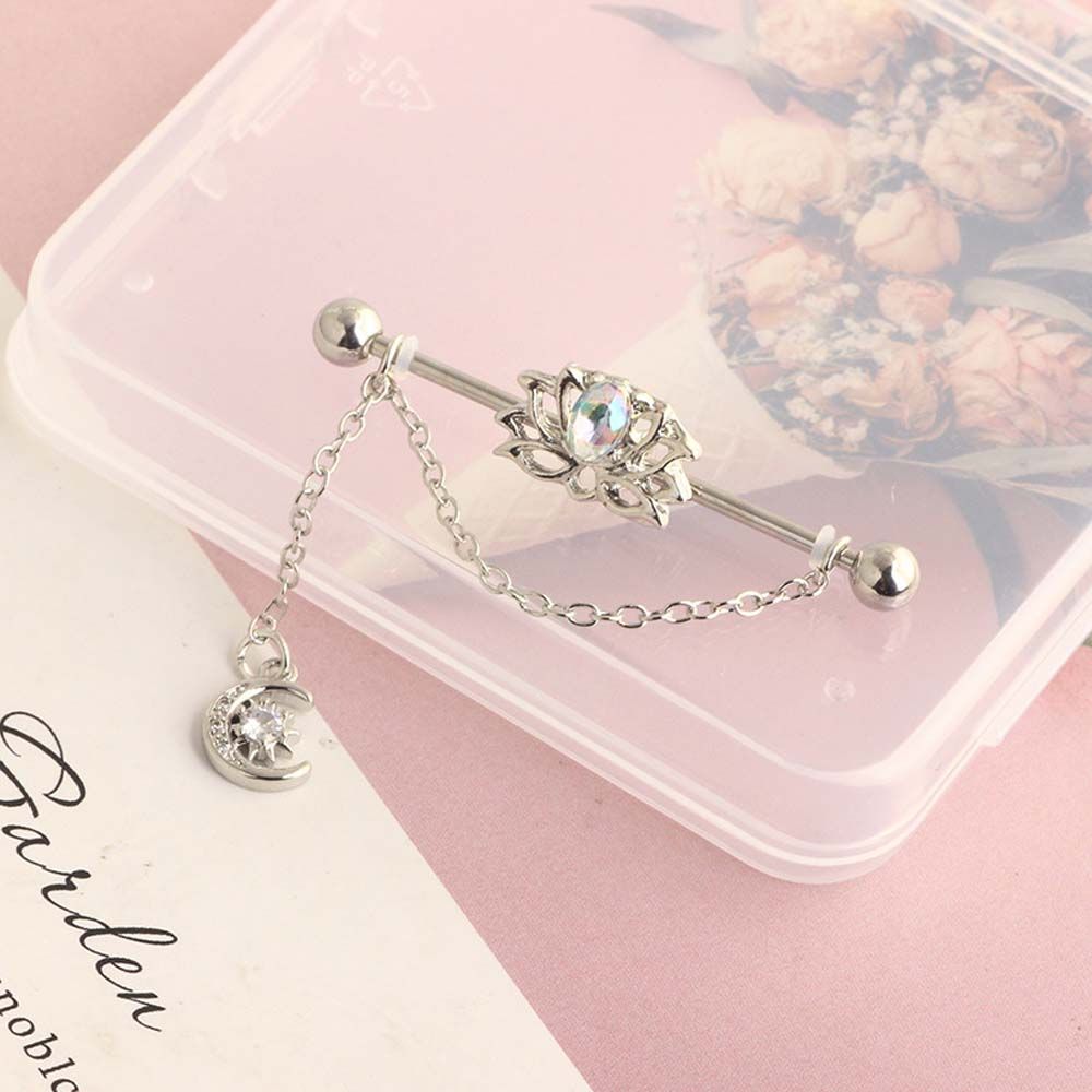 Girls Gift Piercing Jewelry He - đánh giá và giá Industrial Barbell Long