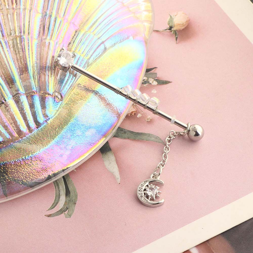 Girls Gift Piercing Jewelry He - đánh giá và giá Industrial Barbell Long
