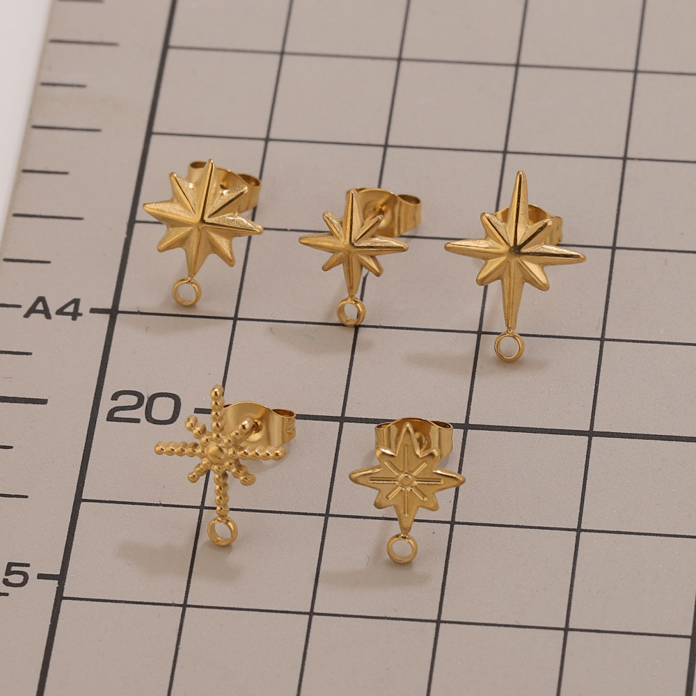 6pcs Stainless Steel Star Earr - đánh giá và giá Body Jewellery