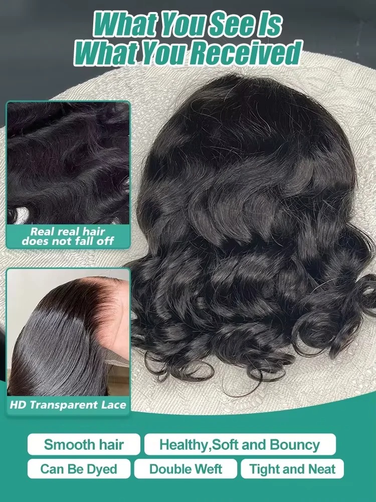 Body Wave Bob Wig Human Hair 1 - đánh giá và giá Body Jewelry Underwear