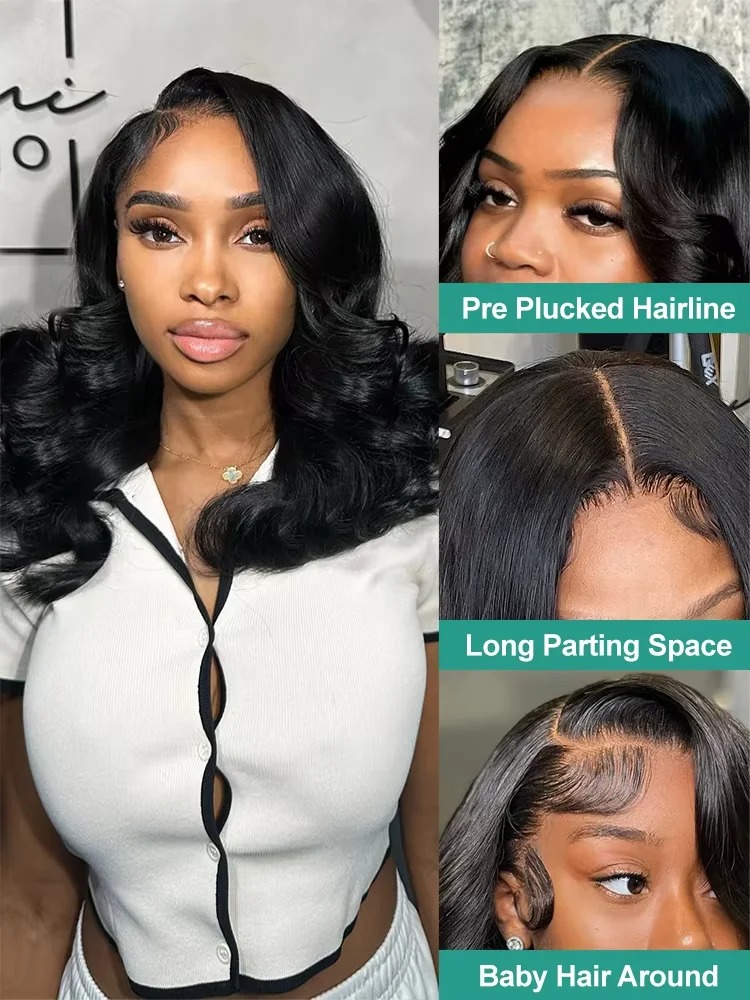 Body Wave Bob Wig Human Hair 1 - đánh giá và giá Body Jewelry Underwear