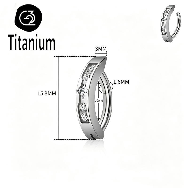 Implant Grade ASTM F136 Titani - đánh giá và giá Body Jewelry Implant Grade Titanium