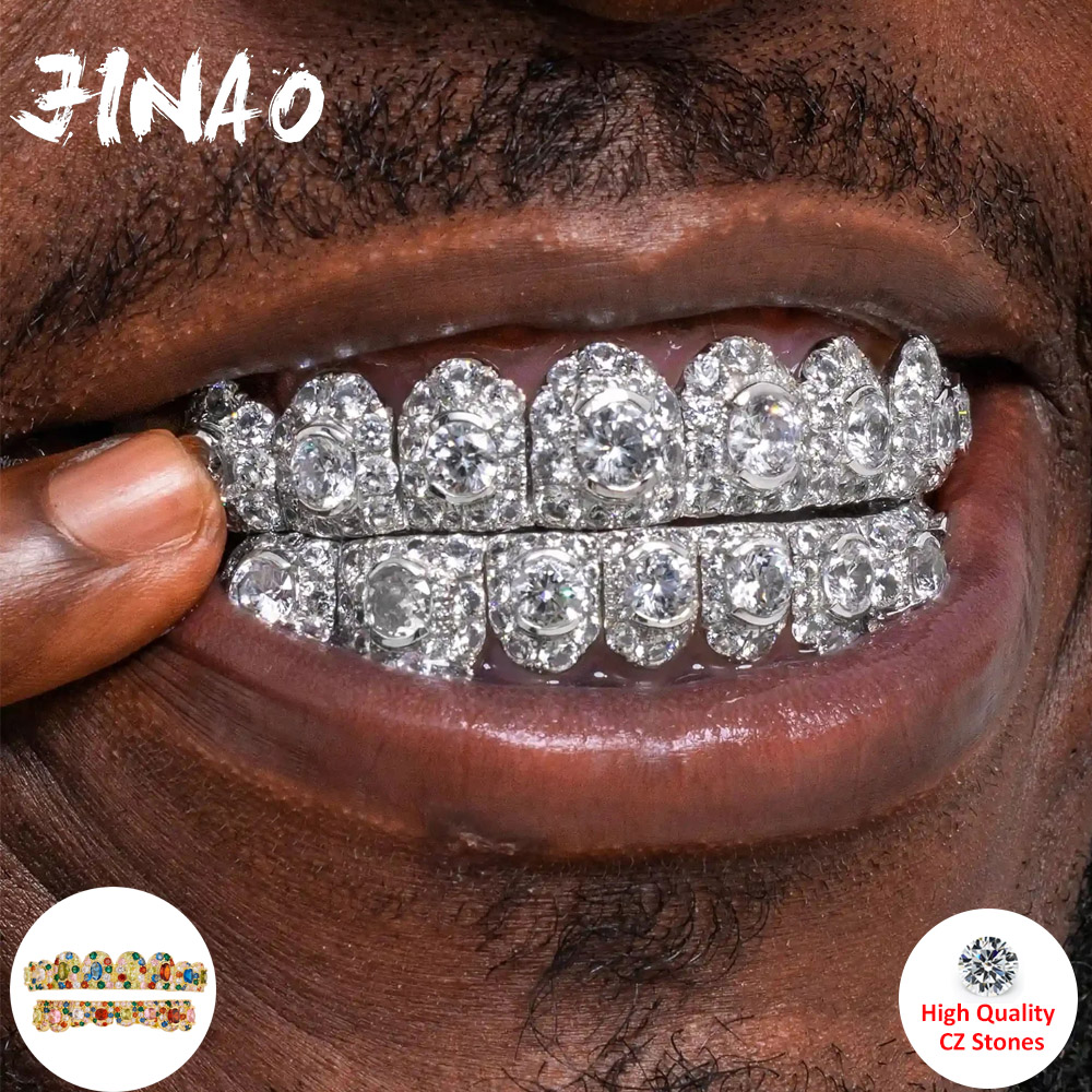 JINAO Hip Hop Full Iced Out 8  - đánh giá và giá Body Jewelry Lot