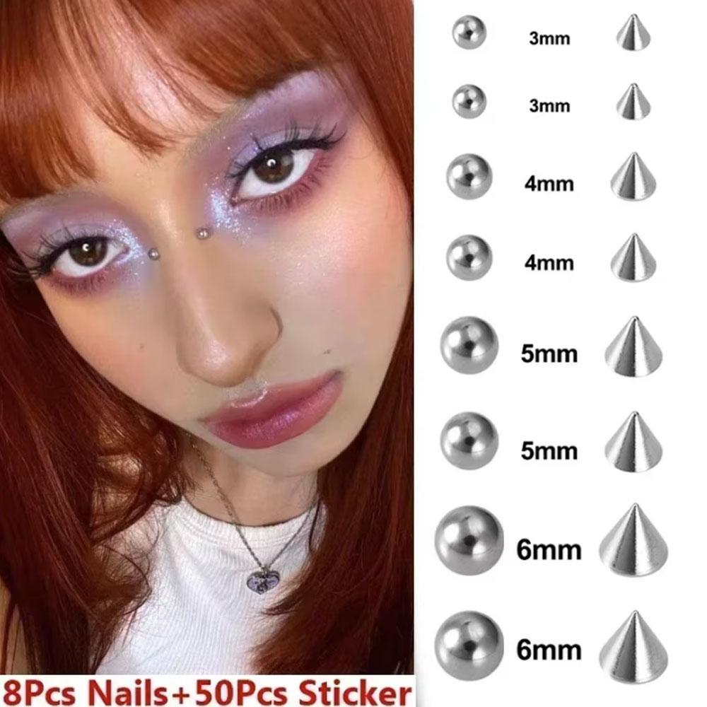 58-180pcs Set Non Piercing Lip - đánh giá và giá Body Jewelry Rings