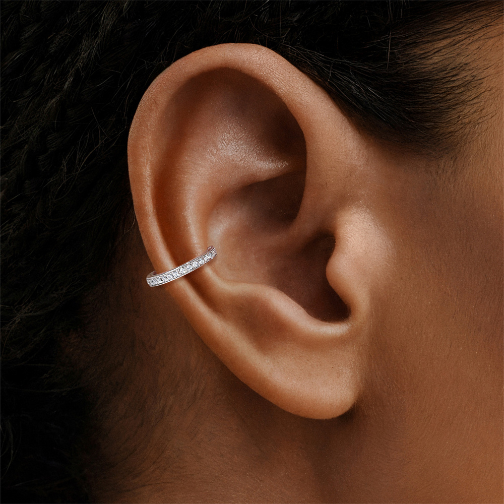 KOJ 1PC 925 Sterling Silver Mo - đánh giá và giá Body Jewelry Quality