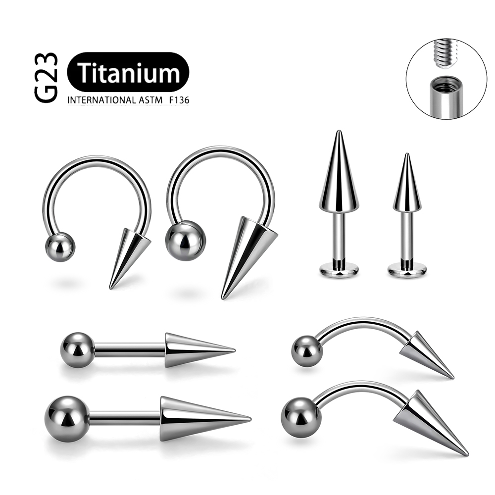1Pcs Implant Grade F136 Titani - đánh giá và giá Body Jewelry Implant Grade Titanium