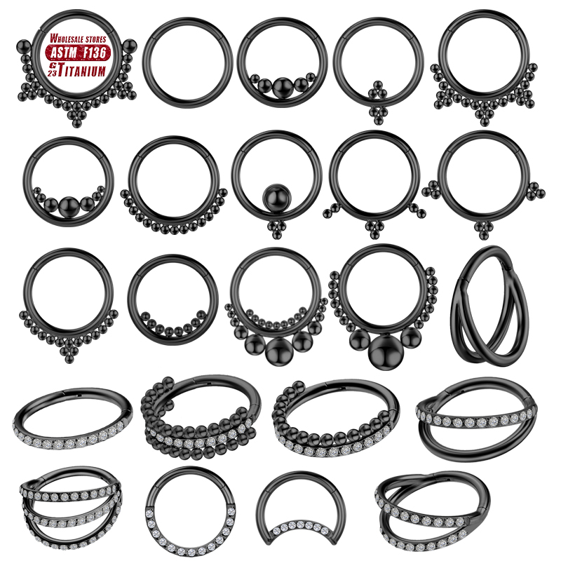 F136 Titanium Piercing Black N - đánh giá và giá Body Jewelry Implant Grade Titanium