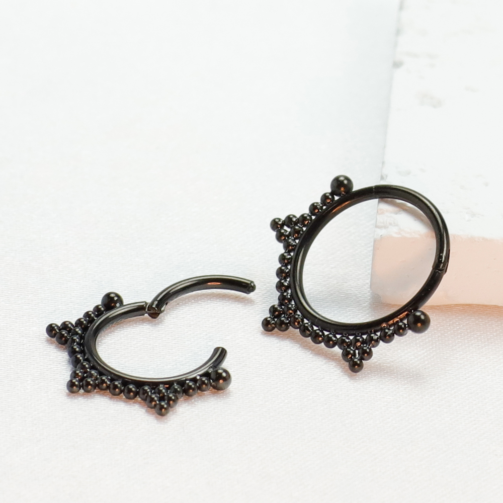 F136 Titanium Piercing Black N - đánh giá và giá Body Jewelry Implant Grade Titanium