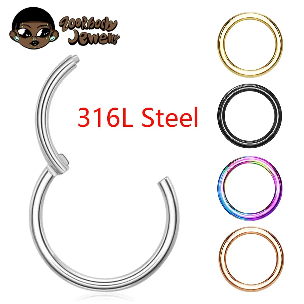 10Pcs 316L Stainless Steel Nos - đánh giá và giá Body Jewelry Quality