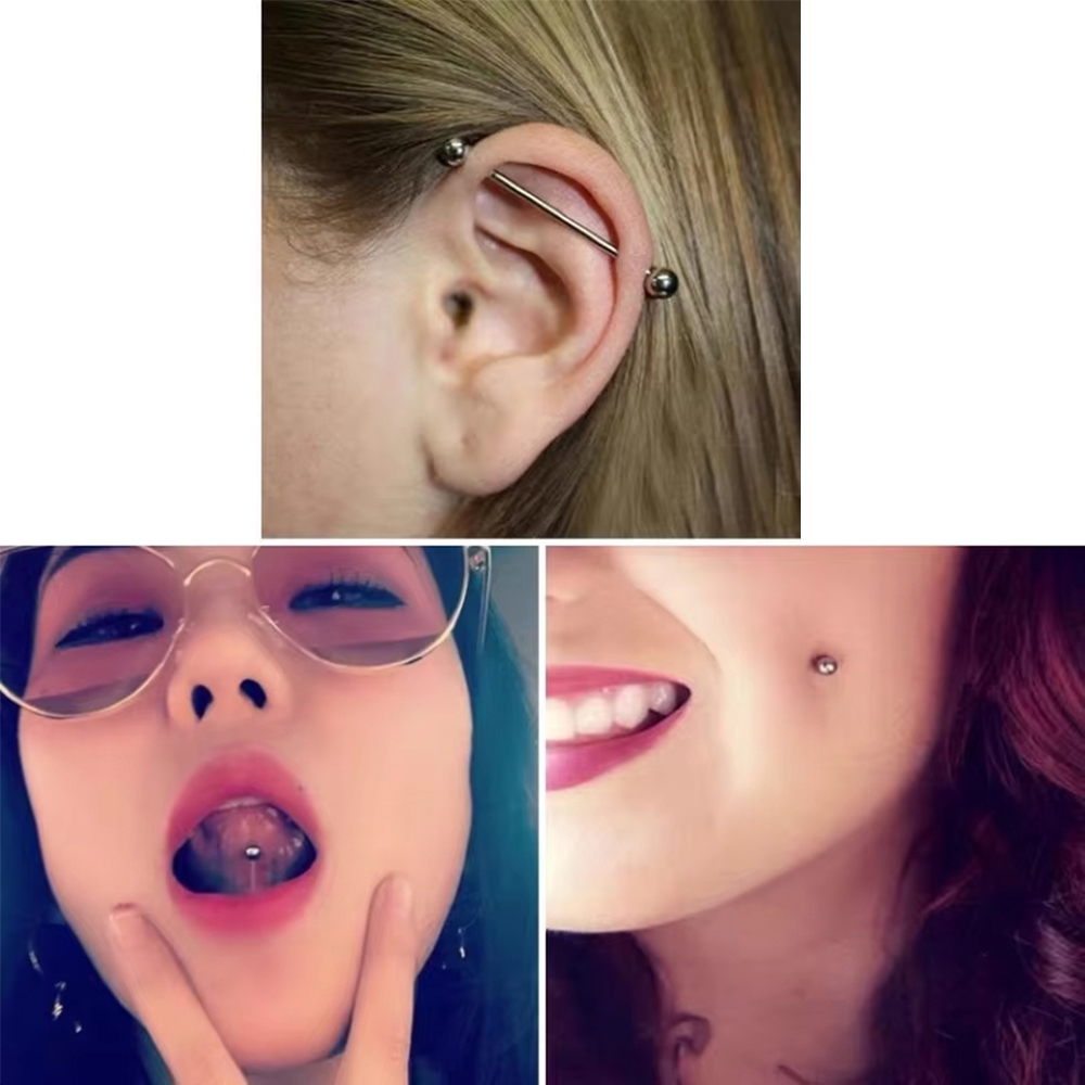 2pcs/lot ASTM F136 Titanium Im - đánh giá và giá Body Jewelry Implant Grade Titanium