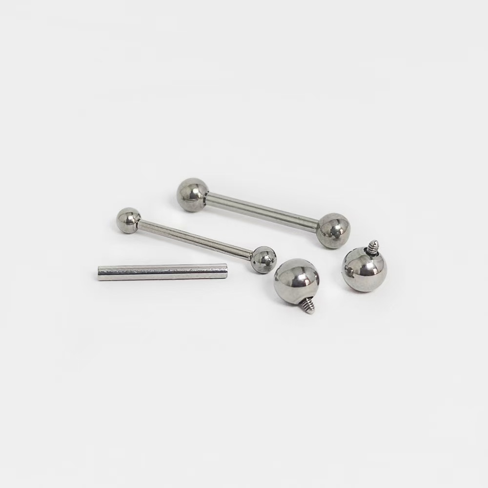 2pcs/lot ASTM F136 Titanium Im - đánh giá và giá Body Jewelry Implant Grade Titanium