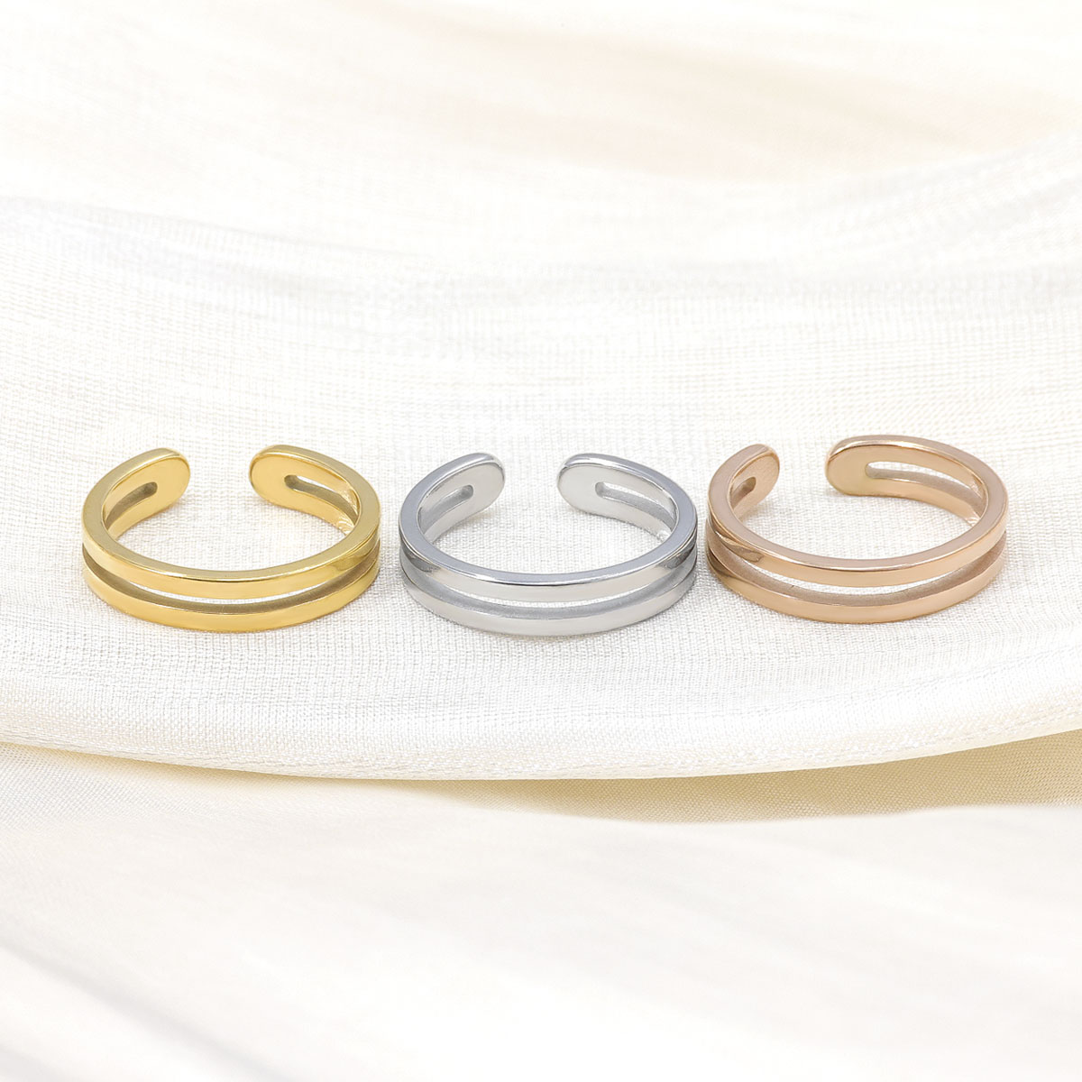Adjustable Double Layer Toe Ri - đánh giá và giá Body Jewelry Rings