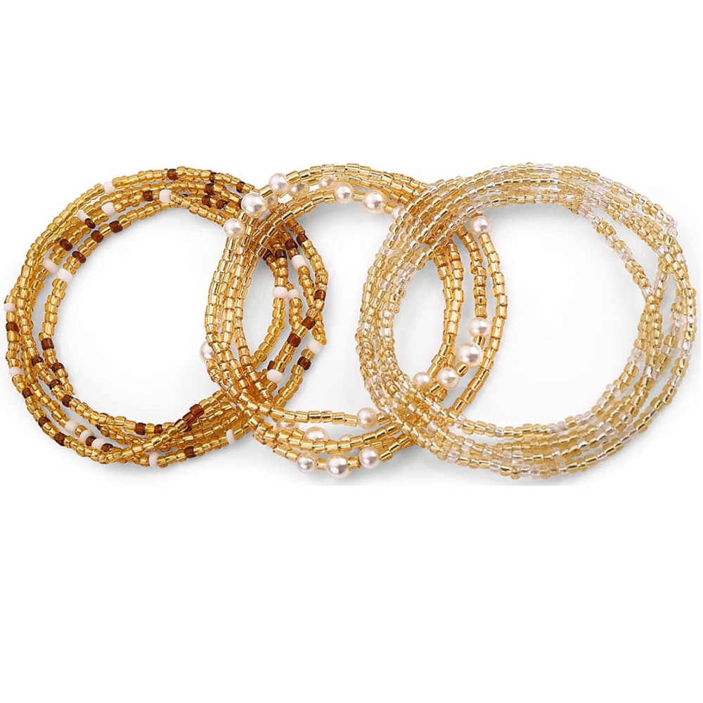 Waist Beads for Women Belly Be - đánh giá và giá Body Jewelry Lot