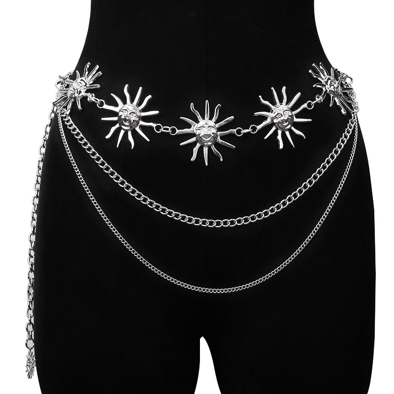 Chunky Multilayer Punk Gothic  - đánh giá và giá Body Jewelry Outfit