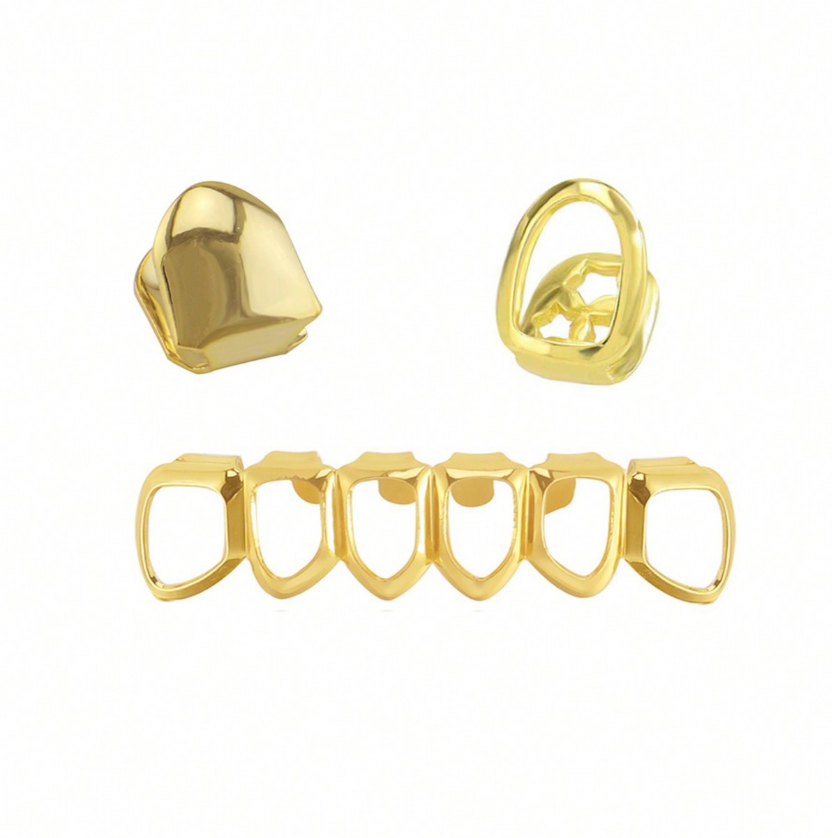Hot Sale Six-Hollowed-Out Flat - đánh giá và giá Body Jewelry Lot