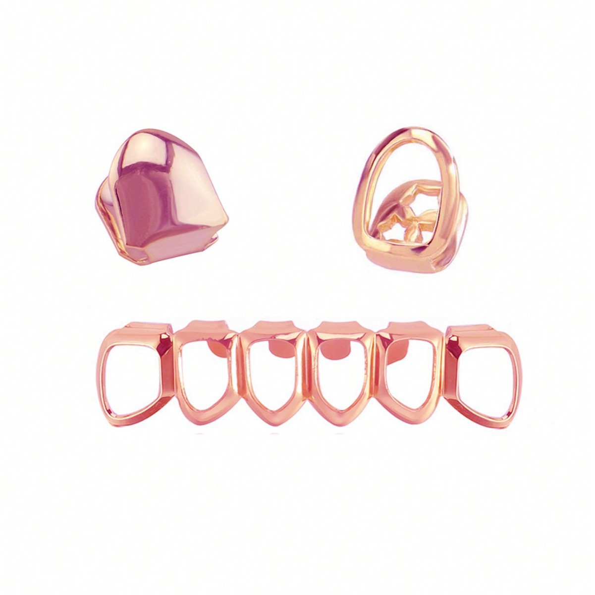 Hot Sale Six-Hollowed-Out Flat - đánh giá và giá Body Jewelry Lot