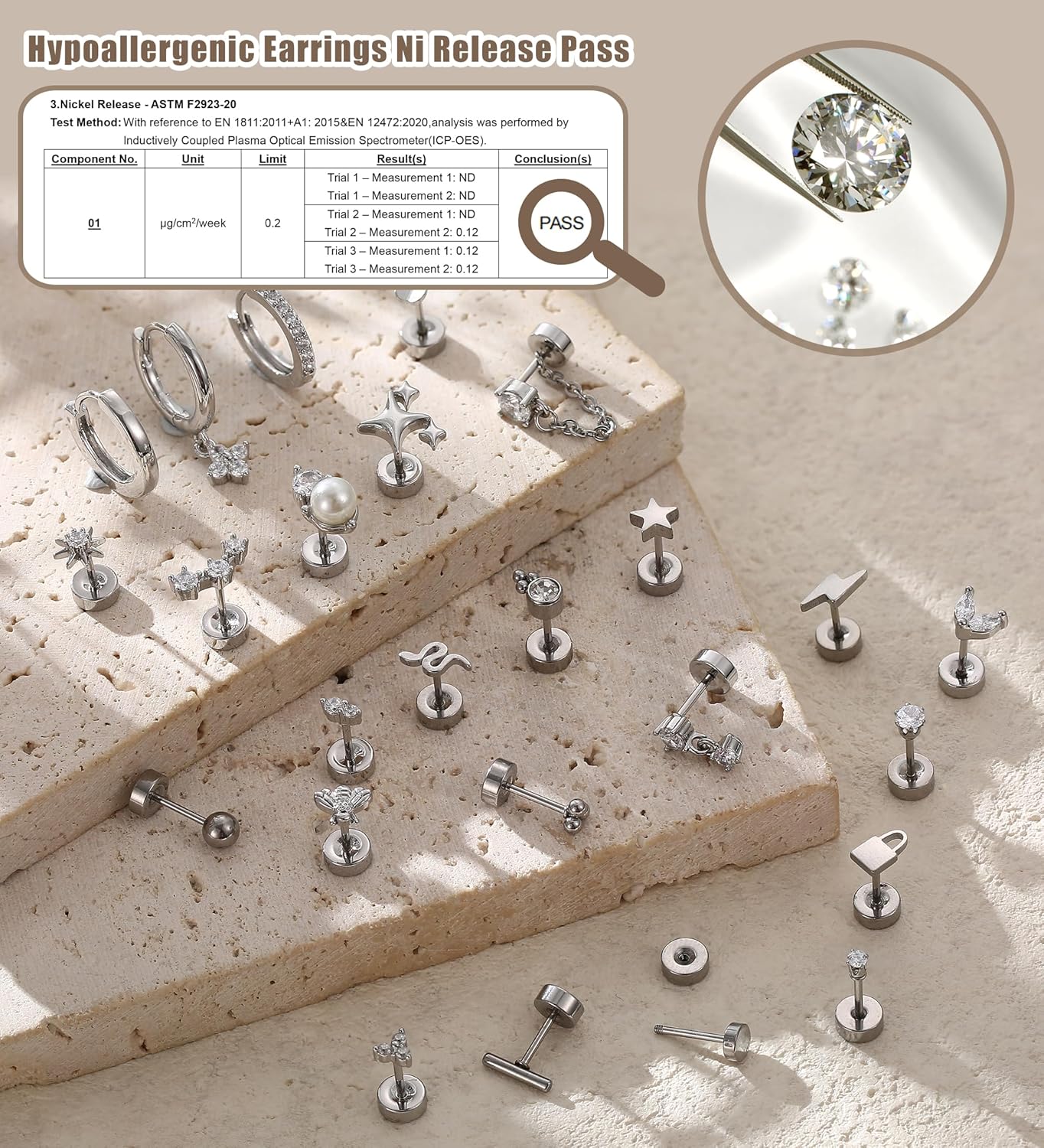 Bobisty 1pc Earrings for Sensi - đánh giá và giá Body Jewelry Surgical Steel