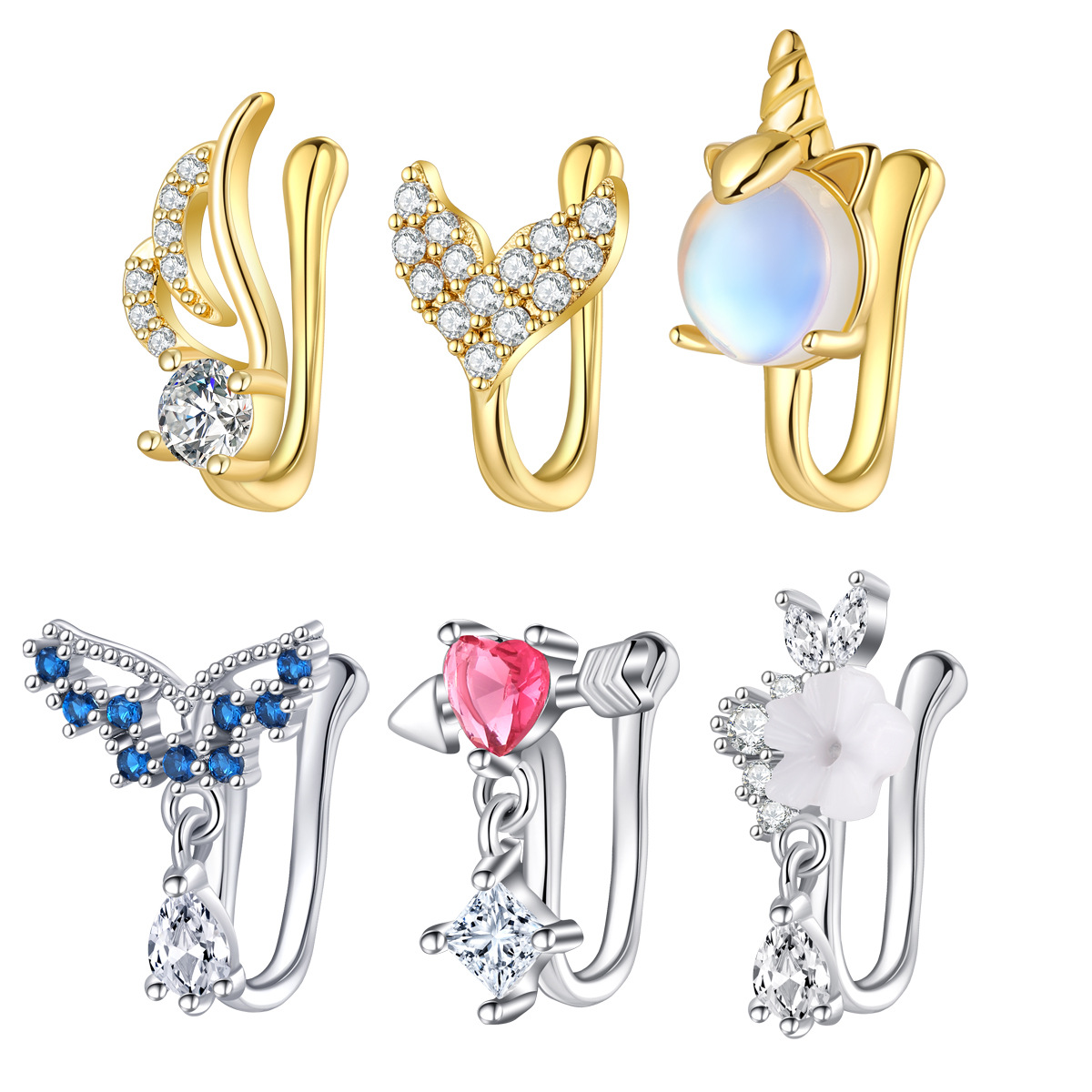Fake Nose Piercing Jewelry Hig - đánh giá và giá Body Jewelry Quality