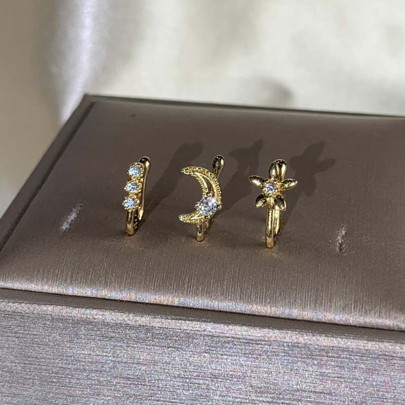 3-piece retro light luxury nos - đánh giá và giá Body Jewelry Lot