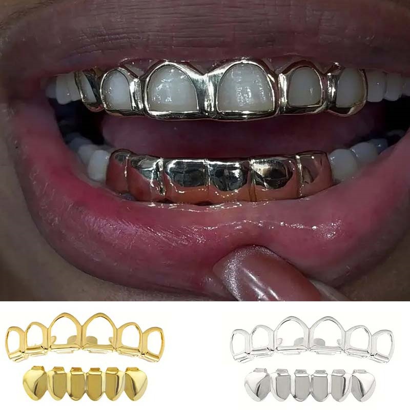 A Set Of Fashionable Six-Tooth - đánh giá và giá Body Jewelry Lot