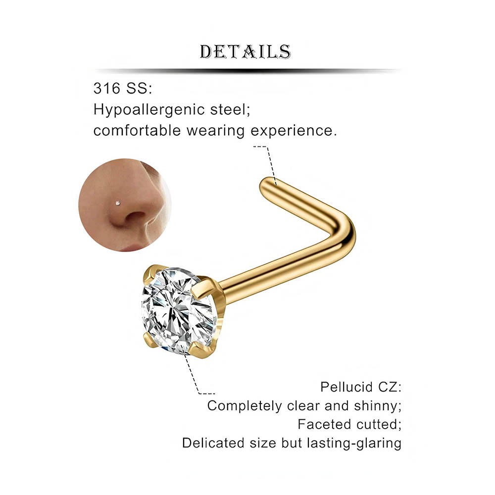 12-Piece Full Set 316L Hypoall - đánh giá và giá Body Jewelry Lot