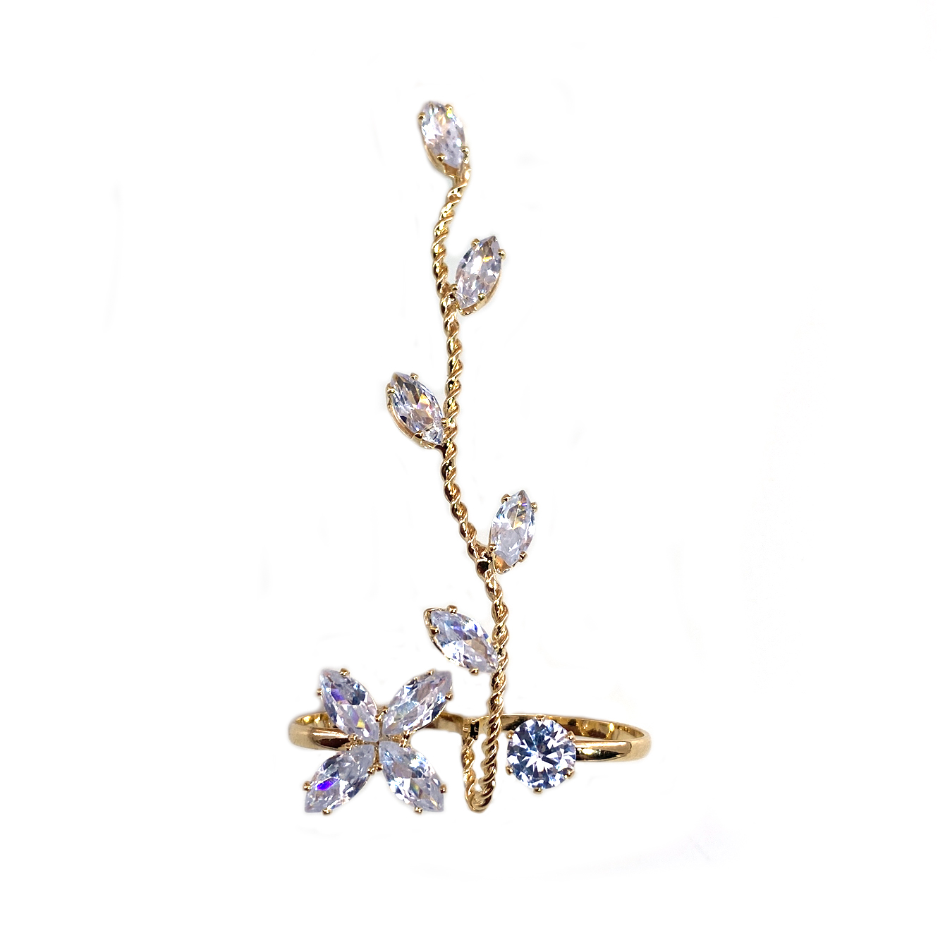 1pc Exquisite Zircon Foot Ring - đánh giá và giá Body Jewelry Rings