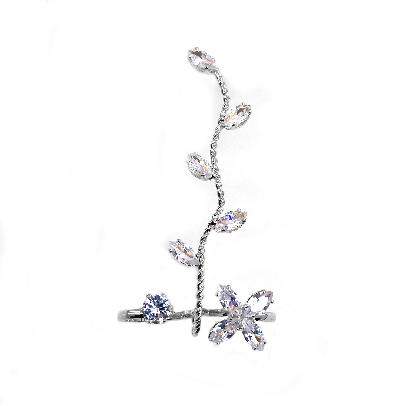 1pc Exquisite Zircon Foot Ring - đánh giá và giá Body Jewelry Rings