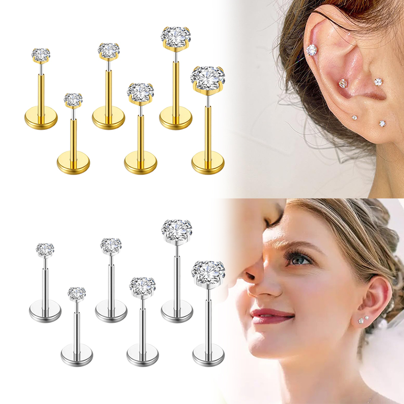 20G/18G/16G Surgical Stainless - đánh giá và giá Body Jewelry Surgical Steel