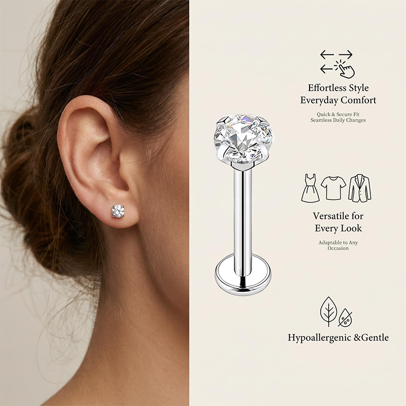 20G/18G/16G Surgical Stainless - đánh giá và giá Body Jewelry Surgical Steel